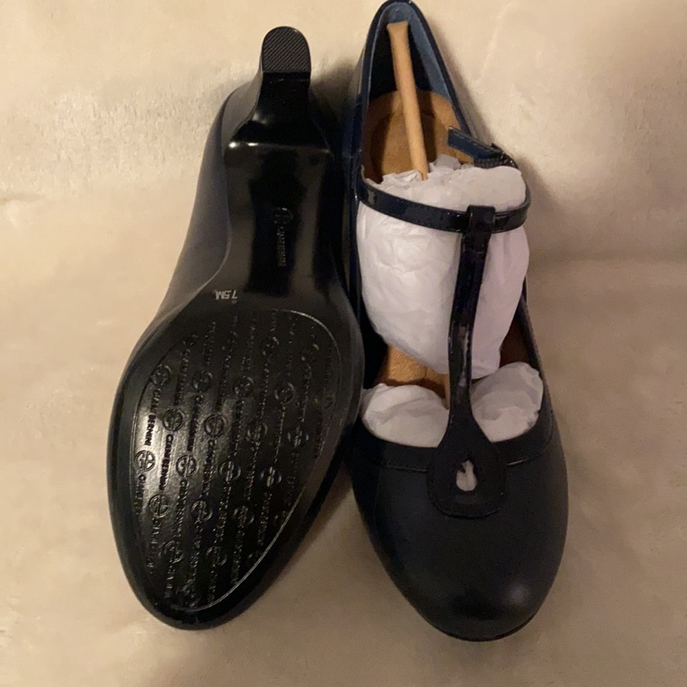 Gianni Bernini Varinaa T Strap Pumps 7.5 - Picture 8 of 8
